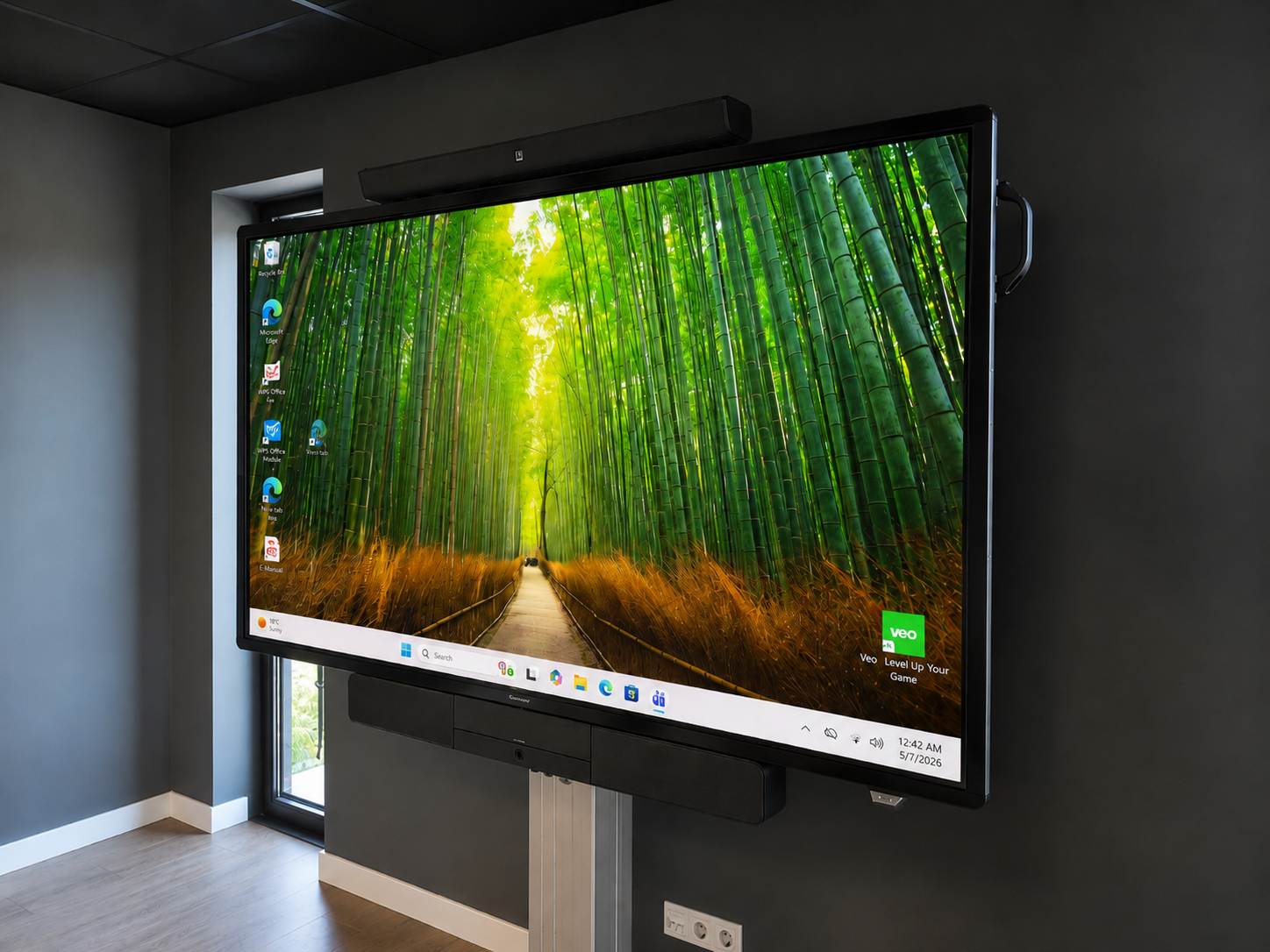 RKSV Rhode: complete AV-installatie voor de nieuwe kantine - projectfoto 4