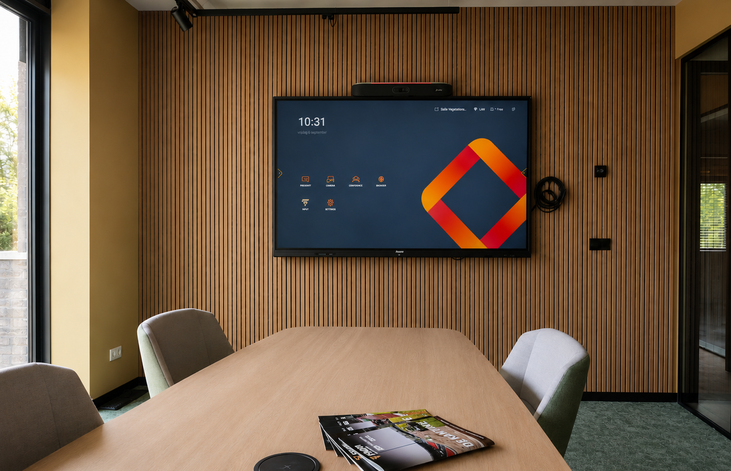 Finovi BV: duurzame AV-inrichting voor een nieuw kantoorpand - projectfoto 1