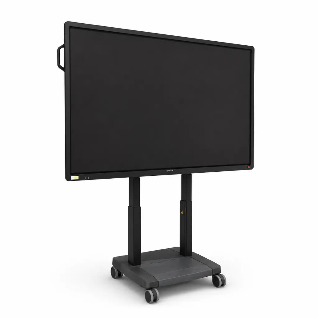 Ctouch Laser Sky 86 inch touchscreen 4K op iPro Mobile lift - COMPLEET — productfoto 1