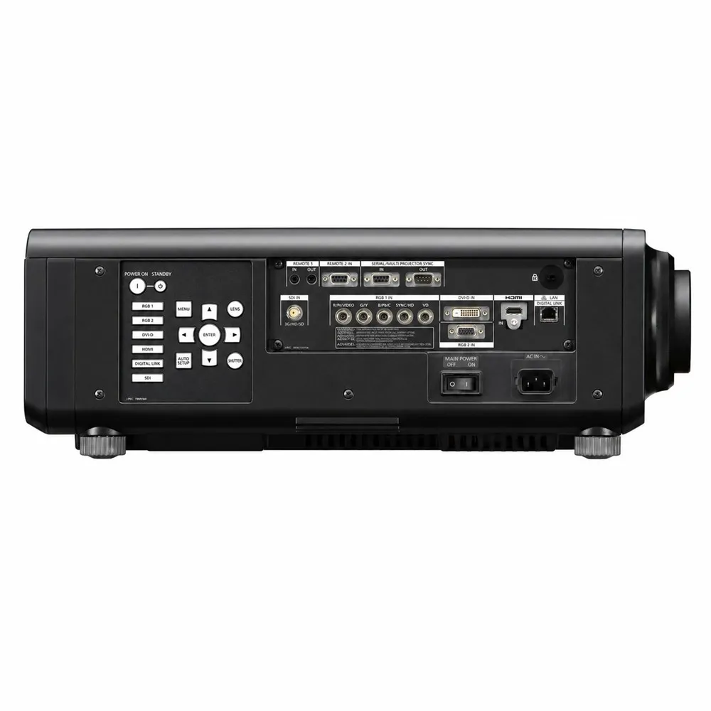 Panasonic PT-RZ970 zwarte laserprojector – 10.000 lumen — productfoto 4