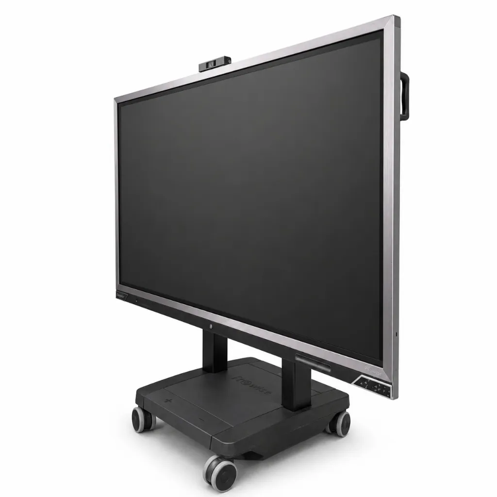Prowise PWT 75" op Prowise iPro Mobile trolley verrijdbaar inclusief I3 videovergader camera — productfoto 2