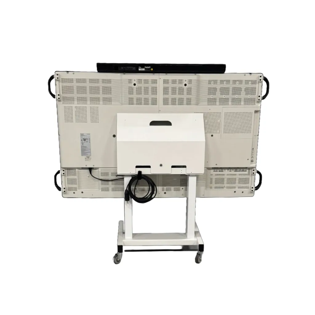Huur Sharp 70 inch touchscreen elektrische trolley set — productfoto 1