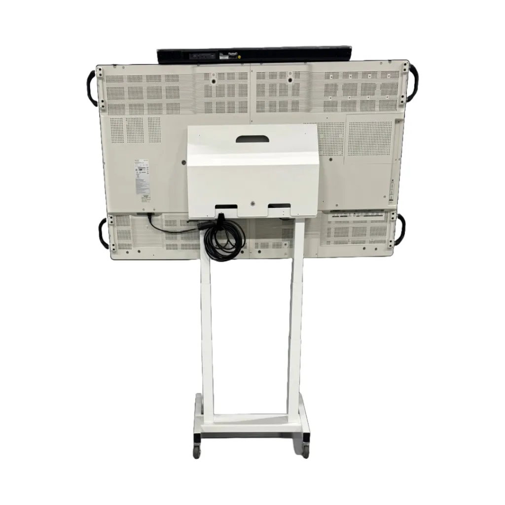 Huur Sharp 70 inch touchscreen elektrische trolley set — productfoto 2