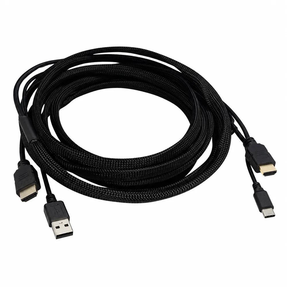 Kabelboom 5 meter – HDMI en USB-A naar USB-C