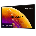 Sharp Big Pad PN-80TC3 touchscreen monitor - 80 inch