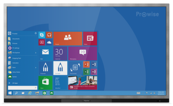 Refurbished Prowise Proline 75 inch 4K Touchscreen monitor PW.1.12075.0001 - Afbeelding 3