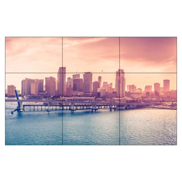 Refurbished NEC X46UN-2 videowall 3×3 – 138 inch