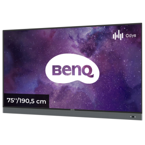 Refurbished BenQ RM7503 touchscreen monitor – 75 inch