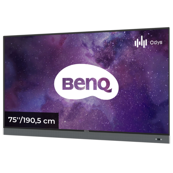 Refurbished BenQ RM7503 touchscreen monitor – 75 inch