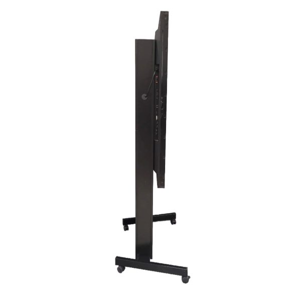 Refurbished LG 55 inch High Brightness reclame monitor op trolley set
