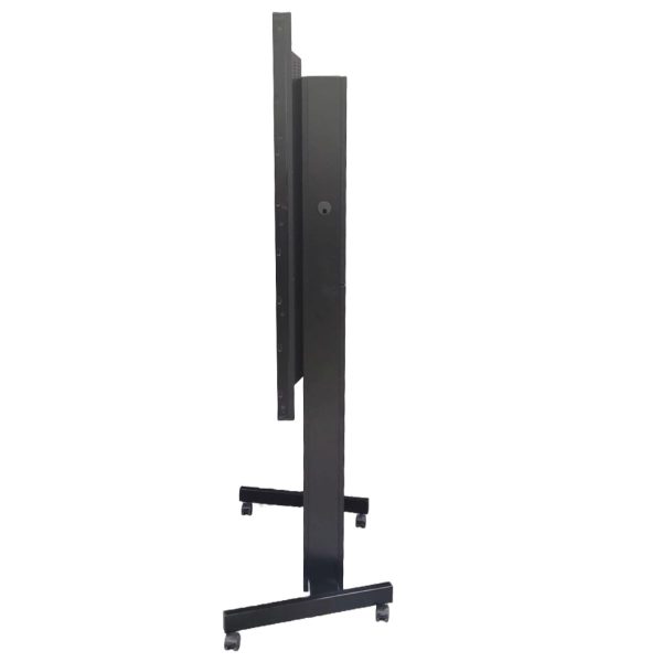Refurbished LG 55 inch High Brightness reclame monitor op trolley set