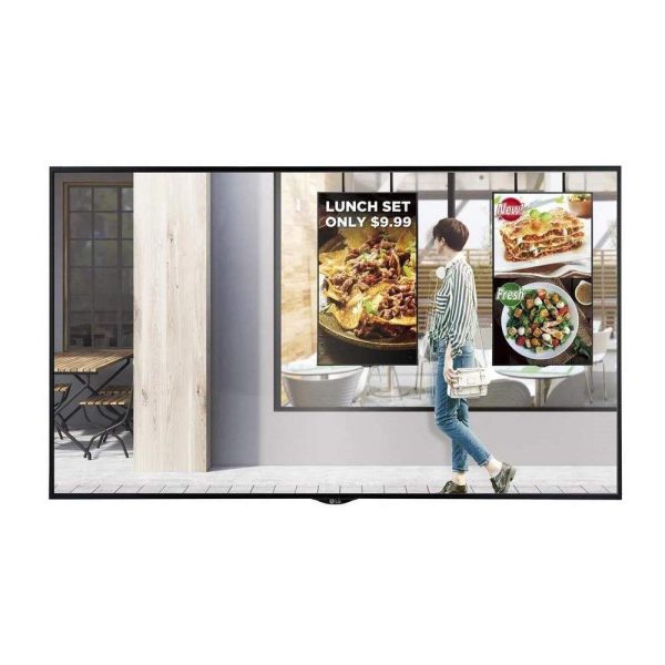 Refurbished LG 55XS2E-B High Brightness reclame monitor - 55 inch