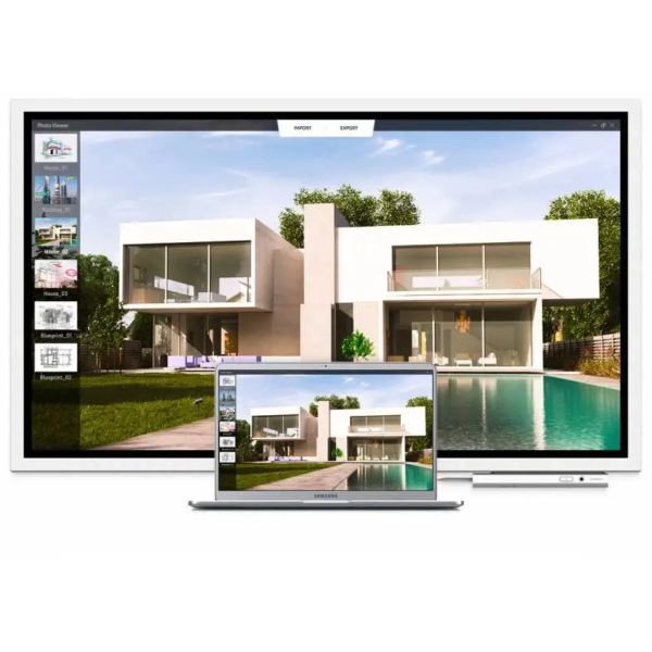 Refurbished Samsung Flip WM55H touch monitor - 55 inch - Afbeelding 2