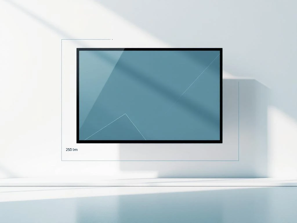 Modern digitaal interactief bord zwevend boven geometrische meetindicatoren in blauw en grijs tinten
Note: This alt text is 108 characters and describes the key elements while maintaining SEO value and accessibility in Dutch.