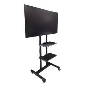 Refurbished Samsung 55 inch monitor op trolley set